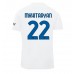 Inter Milan Henrikh Mkhitaryan #22 Venkovní Dres 2023-24 Krátkým Rukávem